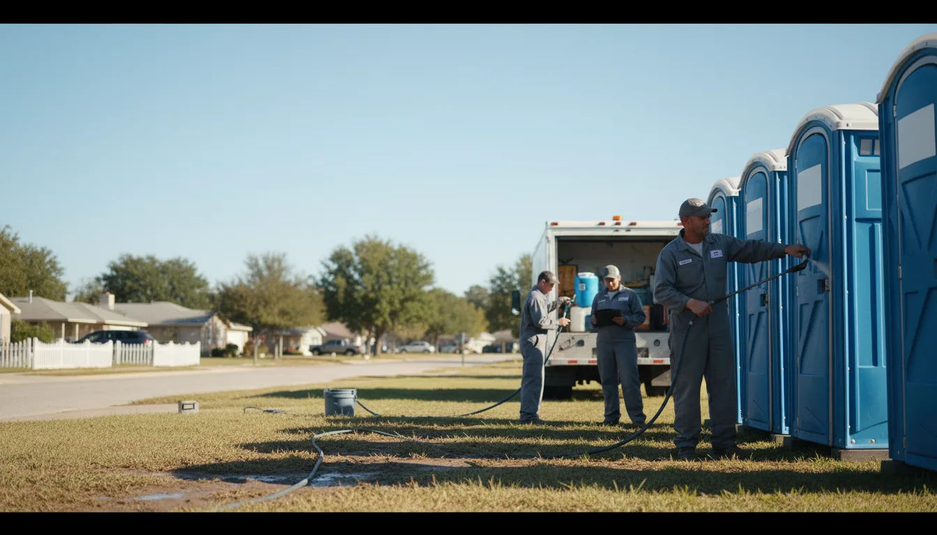 Long-Term Portable Toilet Rental in Webster, FL near me
